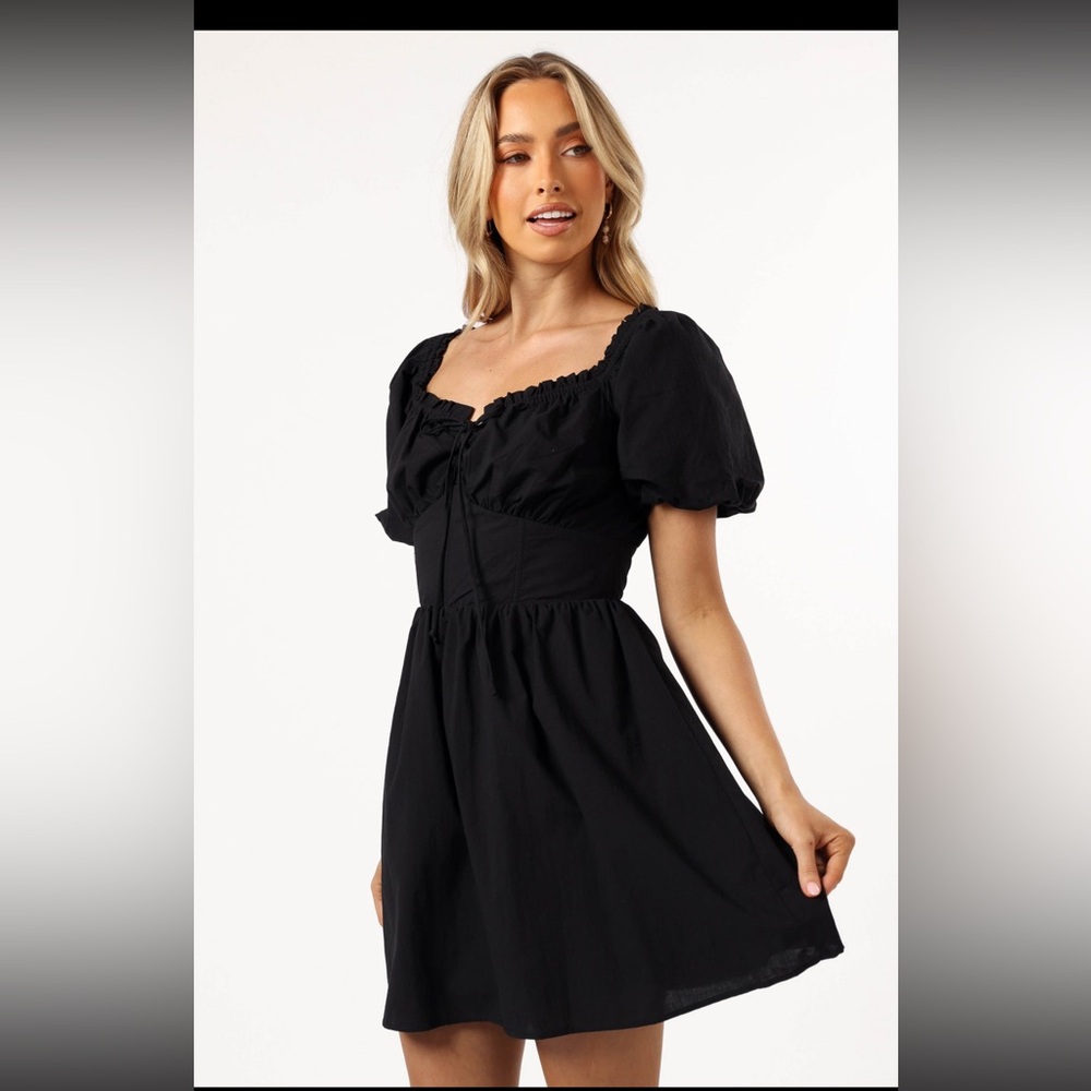 Petal and Pup mini Black dress
